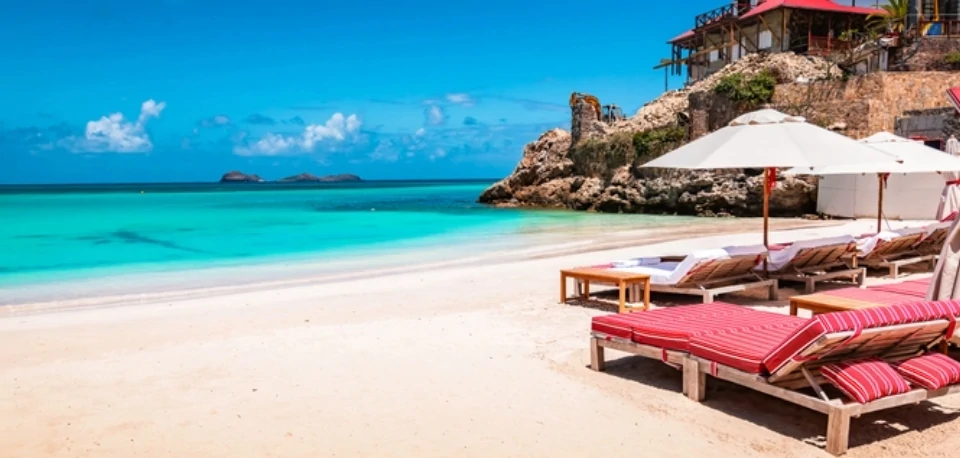 St Barts Isolated Beach