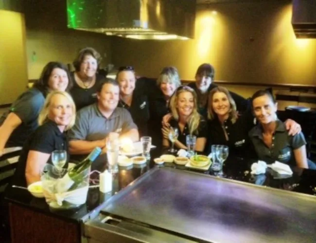 end of high season lunch with the st  barth properties us team and celebration of tom smyths 20 years wiith sbp e1340812899597