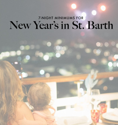 Luxury Vacations for New Years in St. Barts