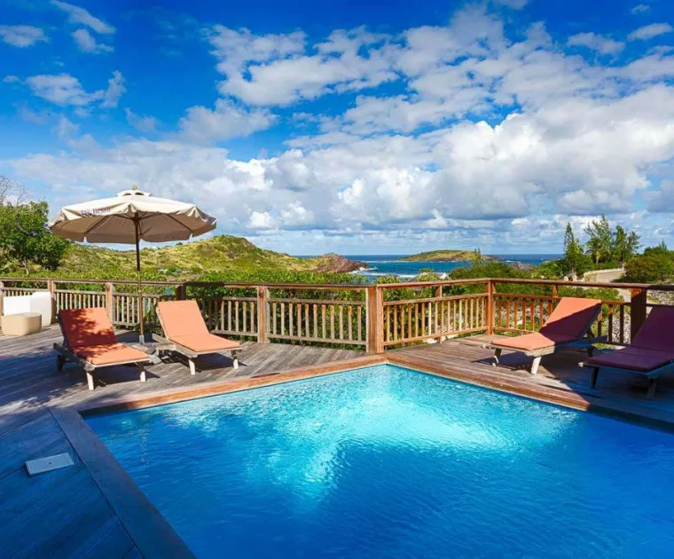vacation rental photo St Barthelemy WV APL Villa Petit Lagon St Barts Villa APLpol04 desktop