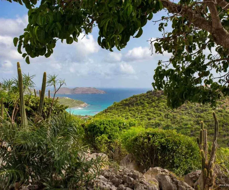 vacation rental photo St Barthelemy WV ECG Villa Rose St Barts Villa ECGviw23 desktop