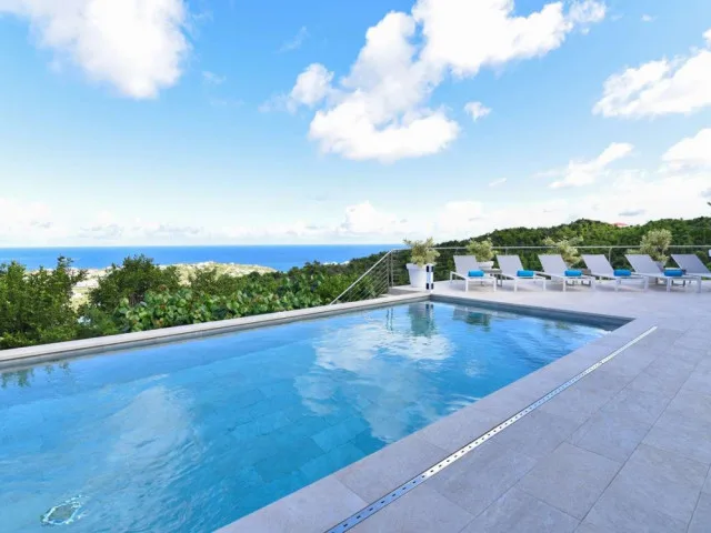 vacation rental photo St Barthelemy WV ACR Villa Au Coeur du Rocher St Barts Villa ACRpol05 desktop