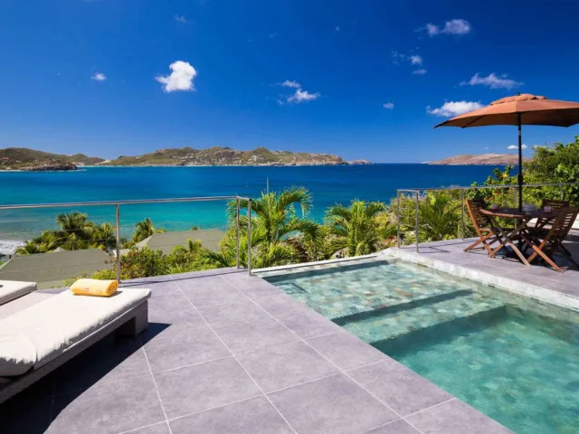 vacation rental photo St Barthelemy WV AUS Villa Mirande St Barts Villa AUSdek05 desktop