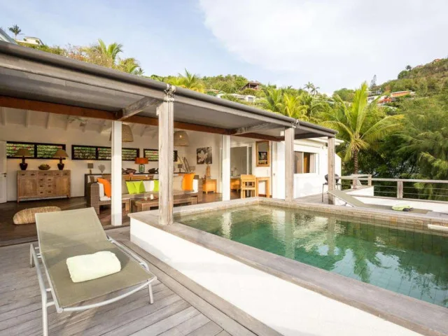 vacation rental photo St Barthelemy WV BOU Villa Phoenix St Barts Villa BOUdek01 desktop