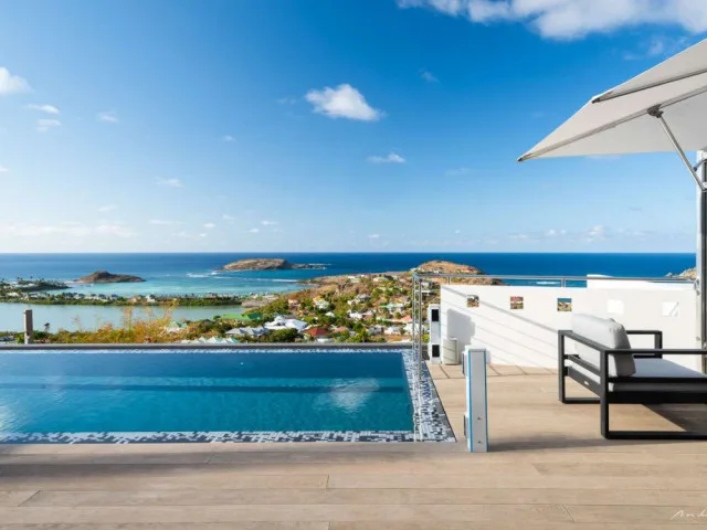 vacation rental photo St Barthelemy WV CIO Villa Iris St Barts Villa CIOdek03 desktop