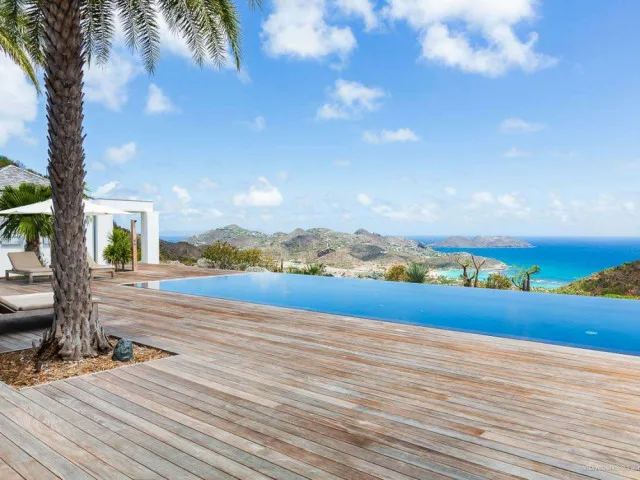 vacation rental photo St Barthelemy WV ECO Villa Olive St Barts Villa ECOdek02 desktop