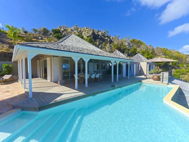 vacation rental photo St Barthelemy WV LAR Villa Lagon Rose St Barts Villa LARpol01 desktop