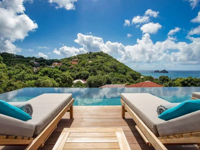 vacation rental photo St Barthelemy WV SAH Villa Sasha St Barts Villa sahdek01 desktop