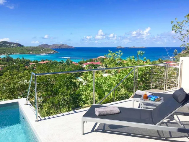 vacation rental photo St Barthelemy WV SUA Villa Suite Acajous St Barts Villa SUApat01 desktop