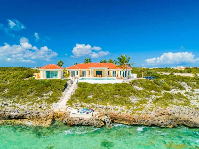 vacation rental photo Turks and Caicos IE BRE Villa Breezy Villa BREaer01 desktop