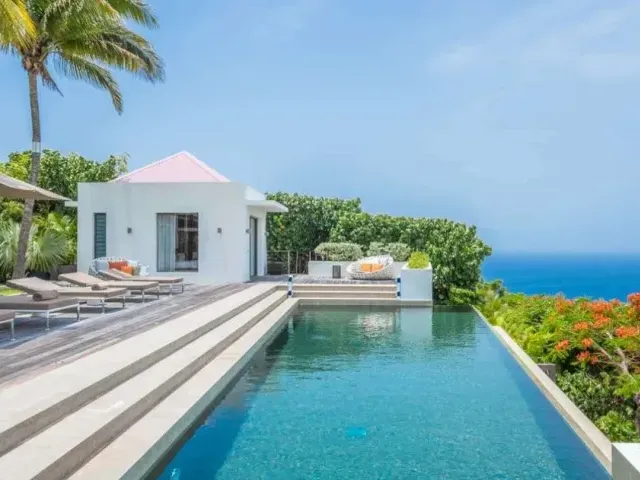 vacation rental photo St Barthelemy WV GEM Villa Palm Springs St Barts Villa GEMpol01 desktop