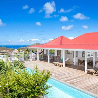  vacation rental photo St Barthelemy WV BBA Villa Supersky St Barts Villa bbadek03 desktop