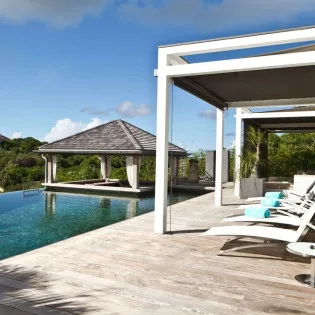  vacation rental photo St Barthelemy WV FLC Villa Fleur de Cactus St Barts Villa flcdek01 desktop