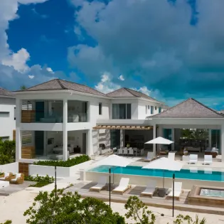 1.4 b.e. grace bay beachfront 5bd terrace