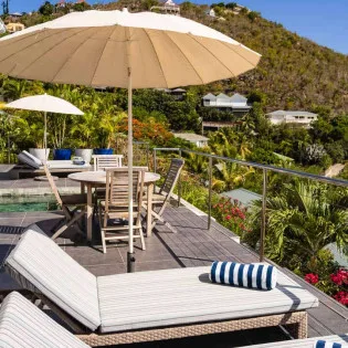 0 vacation rental photo St Barthelemy WV AUS Villa Mirande St Barts Villa AUSdek07 desktop