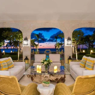 0 vacation rental photo Turks and Caicos TC CP Villa Coral pavilion CPliv04 desktop