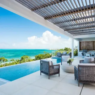 10.11 b.e. north shore beachfront villa 5bd pool area