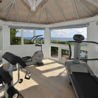 1 vacation rental photo St Barthelemy WV GDF Villa Grain De Folie St Barts Villa gdfgym01 desktop