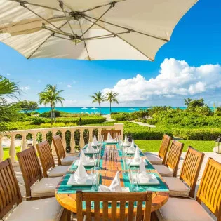 1 vacation rental photo Turks and Caicos TC AMG Villa Amazing Grace AMGter03 desktop