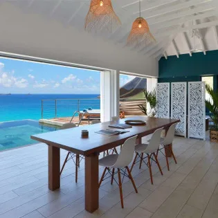 3 vacation rental photo St Barthelemy WV FLA Villa Flamands Bay St Barts Villa fladin01 desktop