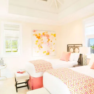 4 vacation rental photo turks and Caicos TC 6BV Villa Bedroom villa at shore club 6BVbd401 desktop