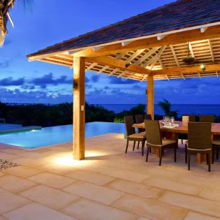 7 vacation rental photo Turks and Caicos TNC CAS Villa Castaway casdin04 desktop