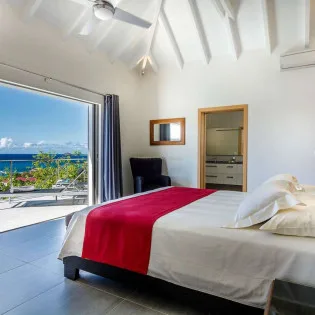 8 vacation rental photo St Barthelemy WV SUA Villa Suite Acajous St Barts Villa SUAbd102 desktop