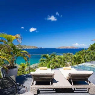  vacation rental photo St Barthelemy WV AUS Villa Mirande St Barts Villa AUSdek01 desktop