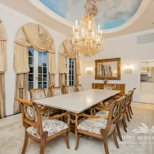 2.1 chateau des palmiers dining room