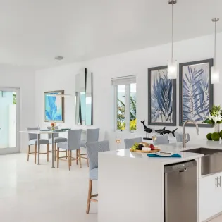 2.1 sandpebble kitchen living