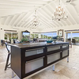 2.2 maison de reve kitchen & living room