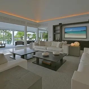 2.2 silver rainbow living room