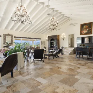 2.3 maison de reve kitchen & living room