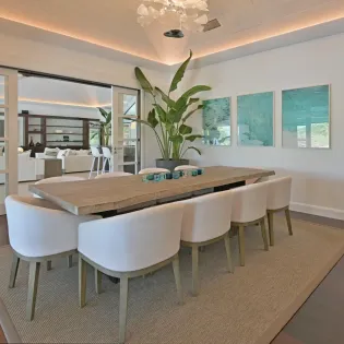 2.4 silver rainbow living room