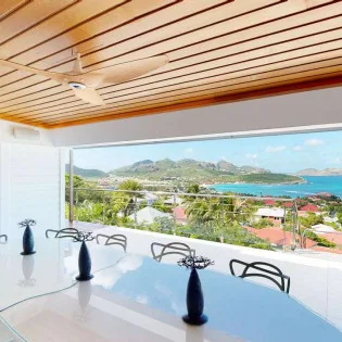 0 vacation rental photo St Barthelemy WV CLG Villa Panama St Barts Villa CLGdin01 desktop