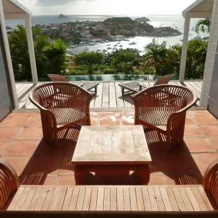 2 vacation rental photo St Barthelemy WV FAB Villa Fabrizia St Barts Villa fabdek01 desktop