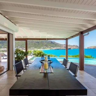 2 vacation rental photo St Barthelemy WV TCK Villa Tichka St Barts Villa TCKdin01 desktop