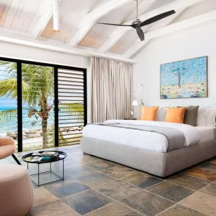 2 vacation rental photo Turks and Caicos PL SLS Villa Silver Sands SLSbd101 desktop