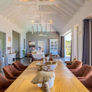 9 vacation rental photo St Barthelemy WV ZTS Villa Zetes St Barts Villa ztsdin01 desktop