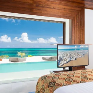 9 vacation rental photo Turks And Caicos IE KAN Villa Beach Kandi kanbd102 desktop