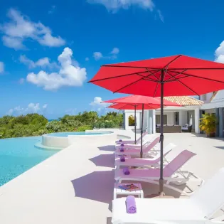 3.1 villa just in paradise pool 17