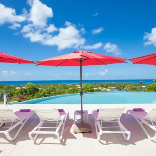 3.2 villa just in paradise pool 1