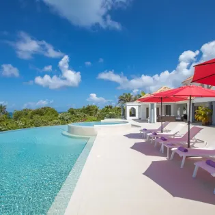 3.7 villa just in paradise pool 6