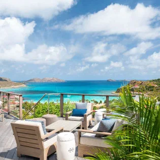  vacation rental photo St Barthelemy WV RIG Villa Villa Romana St Barts Villa RIGdek02 desktop