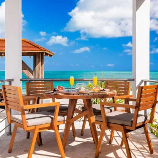  vacation rental photo Turks and Caicos PL BSK Villa Beach Shack BSKdek01 desktop