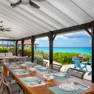 4.2 blue beach outdoor dining