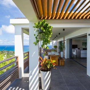  vacation rental photo St Barthelemy WV CLM Villa  St Barts Villa clmter02 desktop