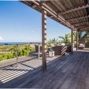  vacation rental photo St Barthelemy WV TIG Villa Casa Tigre St Barts Villa tigdek02 desktop