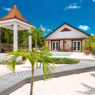  vacation rental photo Turks and Caicos PL BSK Villa Beach Shack BSKext01 desktop