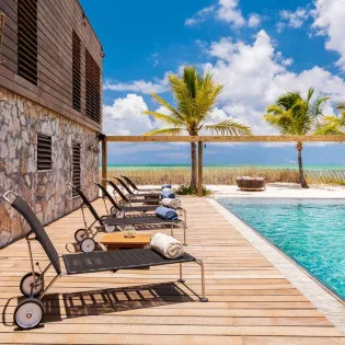  vacation rental photo Turks and Caicos PL SLS Villa Silver Sands SLSdek03 desktop